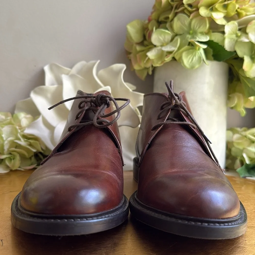 To Boot New York Adam Derrick Chukka Boots in Brown Variated Leather